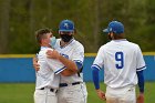 Baseball vs CGA  Wheaton College Baseball vs Coast Guard Academy during game two of the NEWMAC semi-finals playoffs. - (Photo by Keith Nordstrom) : Wheaton, baseball, NEWMAC